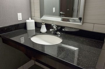 Black Galaxy Hotel Sink Faucet