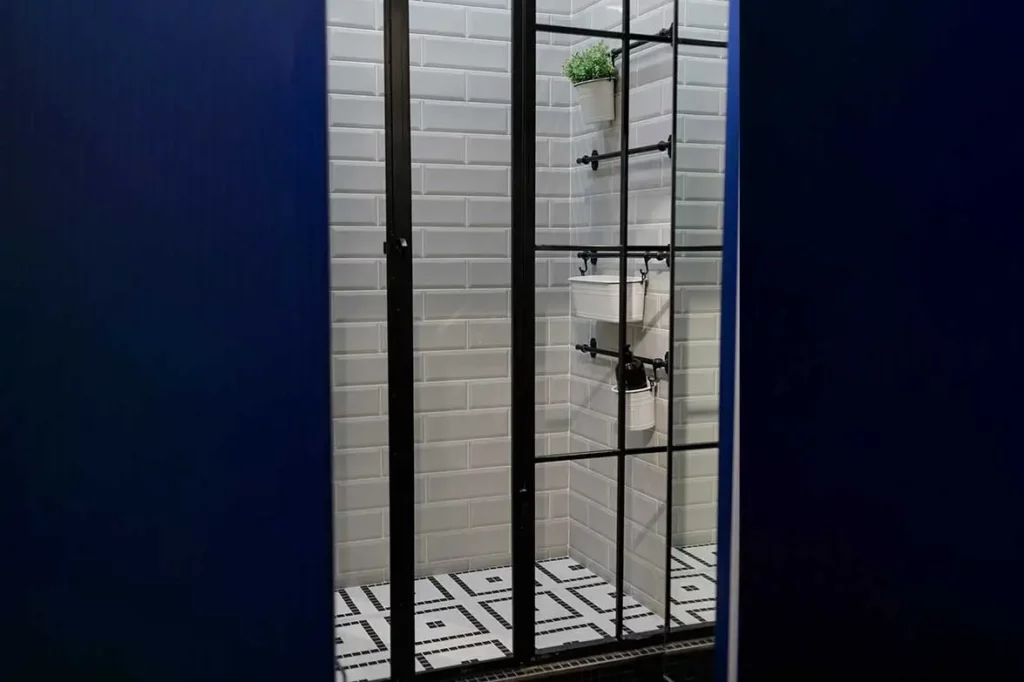 shower door sliding